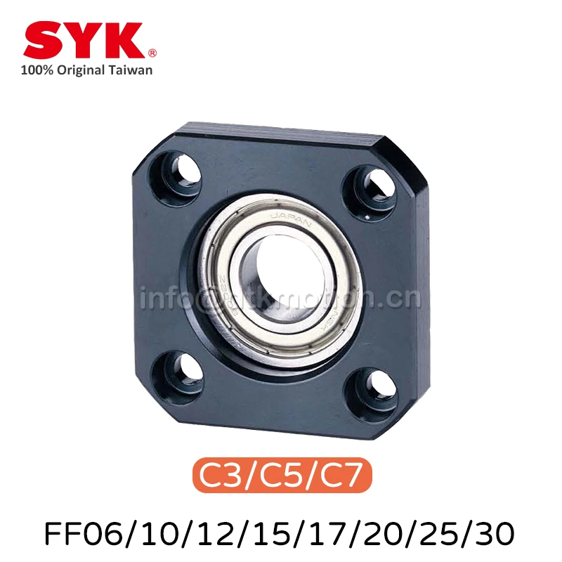 

SYK Taiwan Профессиональный блок поддержки FF06 FF10 FK12 FF15 FF17 FF20 FF25 FF30 поддержка ed-side C3 C7 заземляющий шариковый винт TBI HIWIN