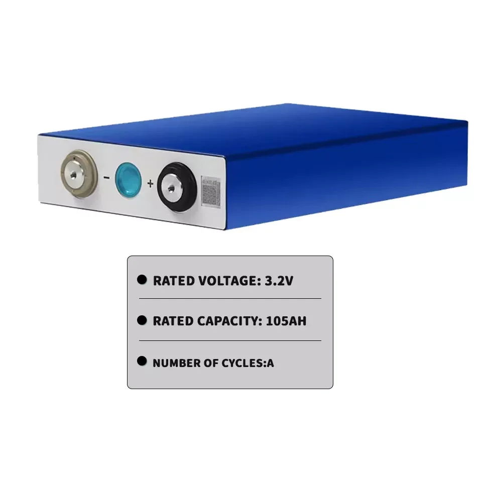 

2023NEW 2022 3.2V 105Ah lifepo4 battery 3C 300A discharge for DIY 12V 24V 36V 48V 400Ah battery pack boat scooter caravan EU US