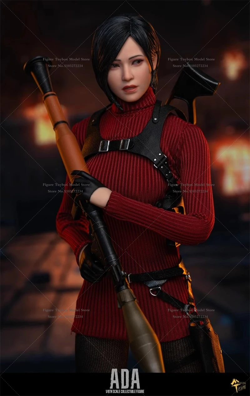 Фото Master Team MTtoys018 1/6 Ada Wang с двойной головкой, скульптурный дизайн с подвижными глазами, дизайн ткани Cheongsam, 12 дюймов, женская фигурка, подарочные игрушки №5