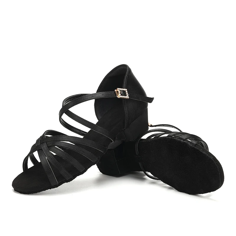 Туфли для девочек и женщин детская обувь бальных танцев латинских Современные