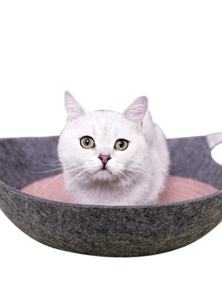 

Cat litter four seasons available kennel can be removed and washed cat litter small dog felt nest