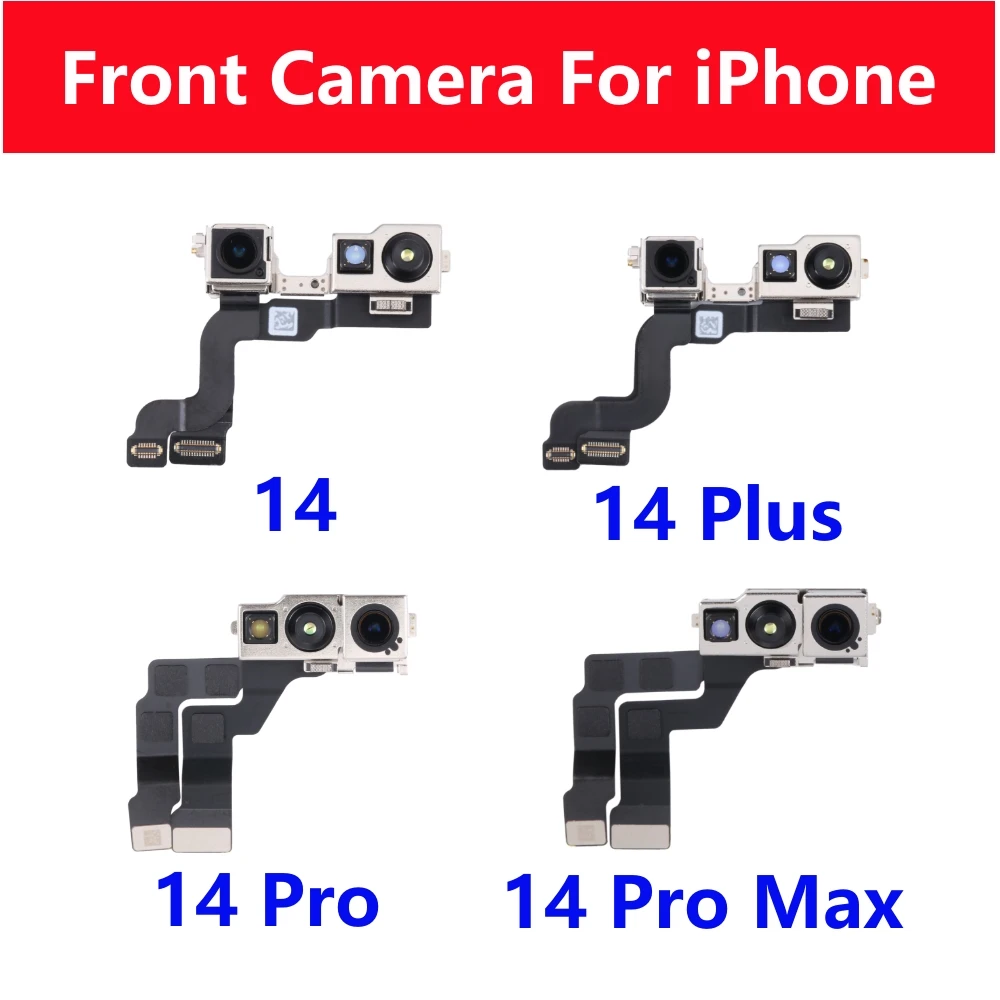 

Оригинальный верхний датчик приближения для камеры iPhone 14 Pro Max Plus 14pro 14 + гибкий кабель для передней камеры формы без лица ID части