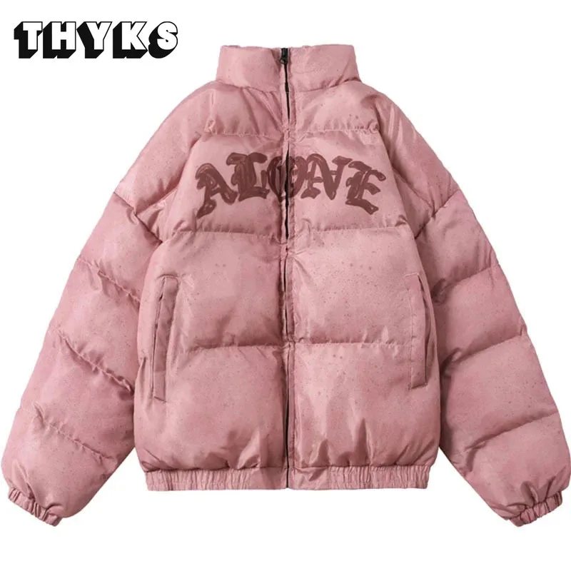 Парка Мужская/женская зимняя с хлопковой подкладкой теплая Повседневная Уличная