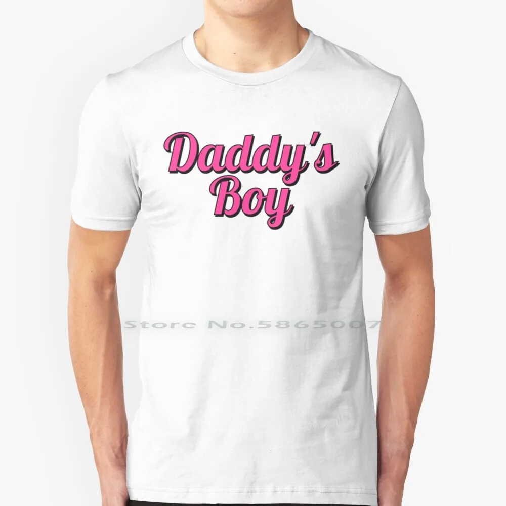 Футболка для папы мальчика 100% хлопок Daddies Boy Daddys Femboy Фем мальчик Сисси сизусы