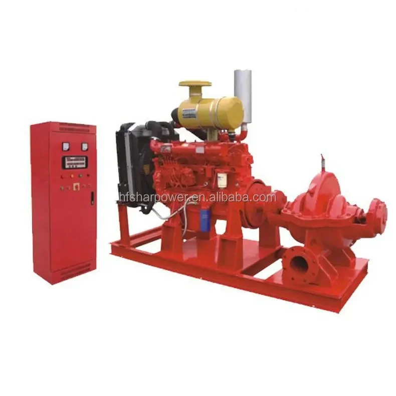 SHARPOWER 40 мм 50 65 80 100 125 1 кВт-90 кВт с приводом двигателя противопожарный водяной насос