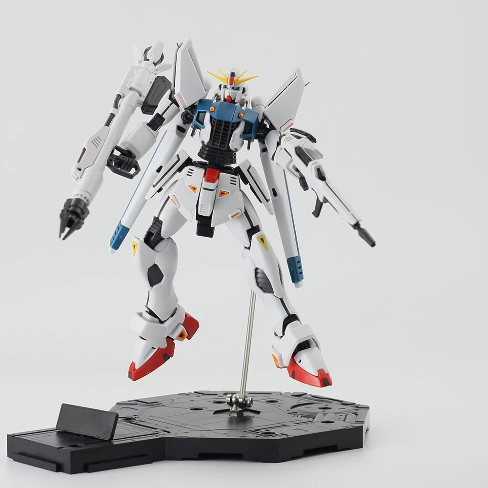 

GD-25 25cm Bandai Gundam Silver Stainless Steel Flexible Universal Bracket Docking with Gundam Original Base Hole