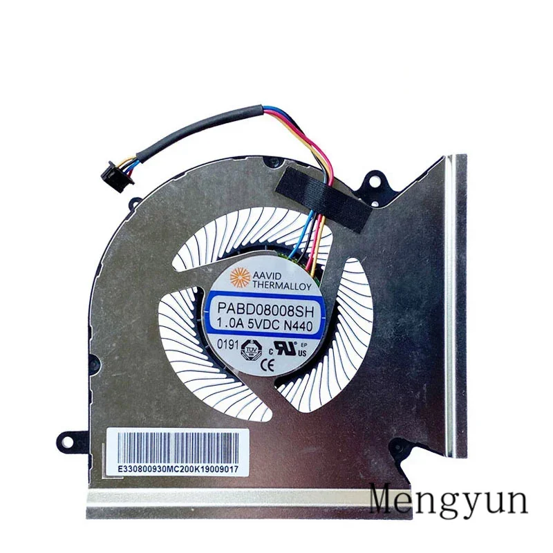 Вентилятор охлаждения процессора ноутбука для MSI GE66 RaidH 10UG 10UE 11UH 11UG GP66 Leopard 10UH 11UEer
