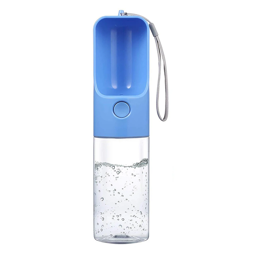 

Drinking Large Capacity Leakproof Dog Water Bottle 450ml Cup Travel Portable Feeder Dispenser Hiking Puppy Outdoor Walking