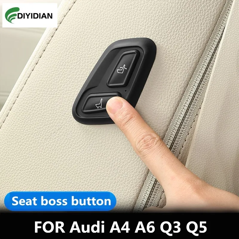 

Модернизация сиденья автомобиля co-pilot boss электрическая кнопка дистанционного управления регулировкой для Audi A4 A6 Q3 Q5 автомобильные датчики