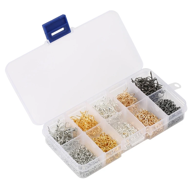 

1150pc Earring Finding Earring Hook Fitting DIY Jewelry Making upplie