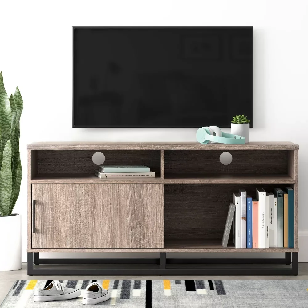 

TV Stand for TVs up to 54" Gray - Room Essentials