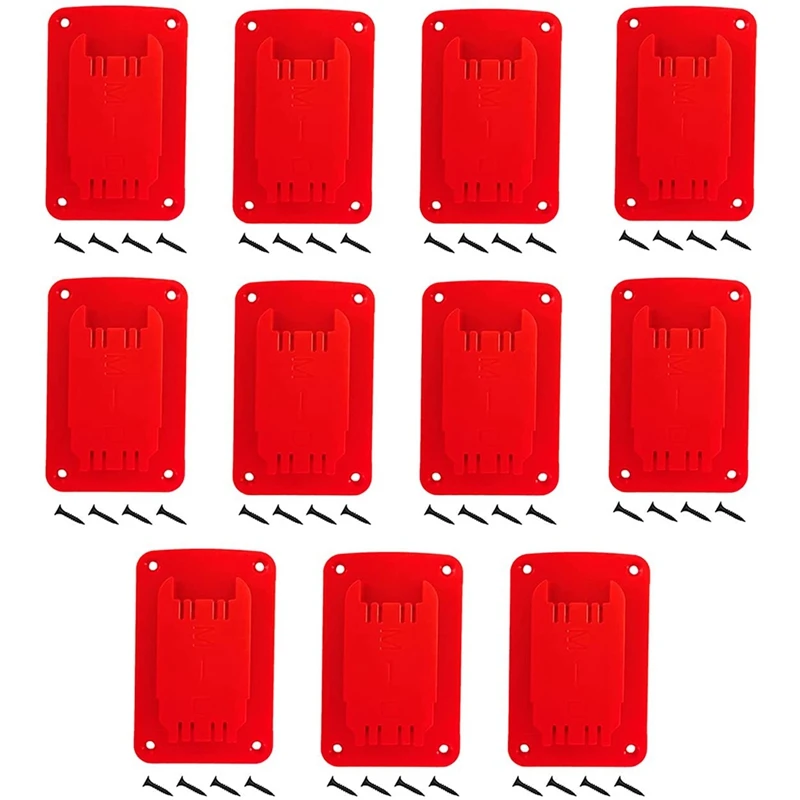 

10Packs Tool Holders For Dewalt 20V Drill Mount Fit For Mk M18 Tools Drill Mount Holder Hanger