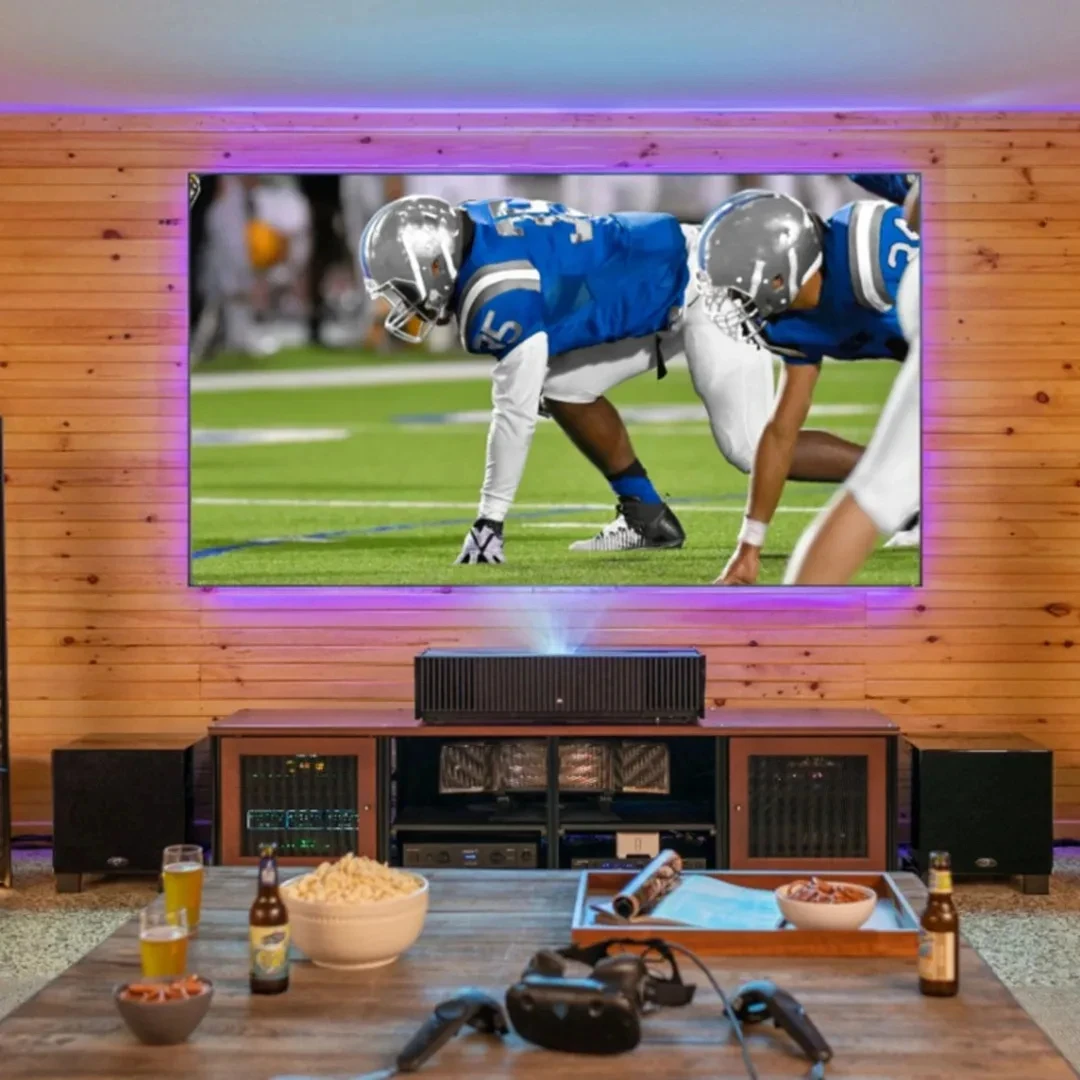 100 дюймовый 120 150 ALR T-Prism с фиксированной рамкой экран для проектора 4K