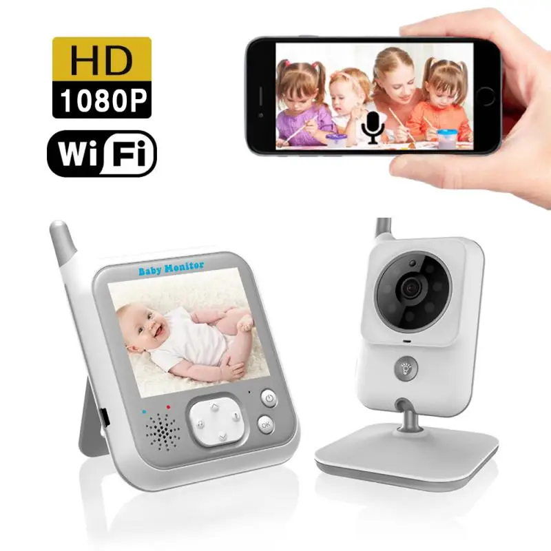 

VB607 Wireless 3.2 Inch LCD Audio Video Baby Monitor Radio Nanny Music Intercom IR Portable Baby Camera Walkie Talkie Babysitter