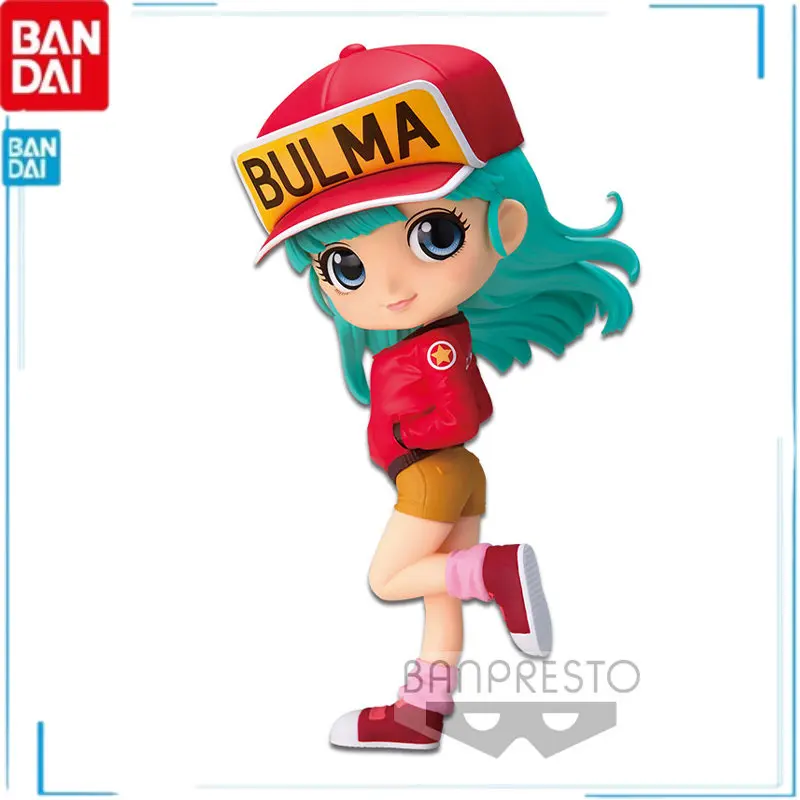 

In Shelf Bandai Anime Figures Dragon Ball Bulma Japanese Anime Brand New Genuine Action Figure Model Kids Toy Brinquedos
