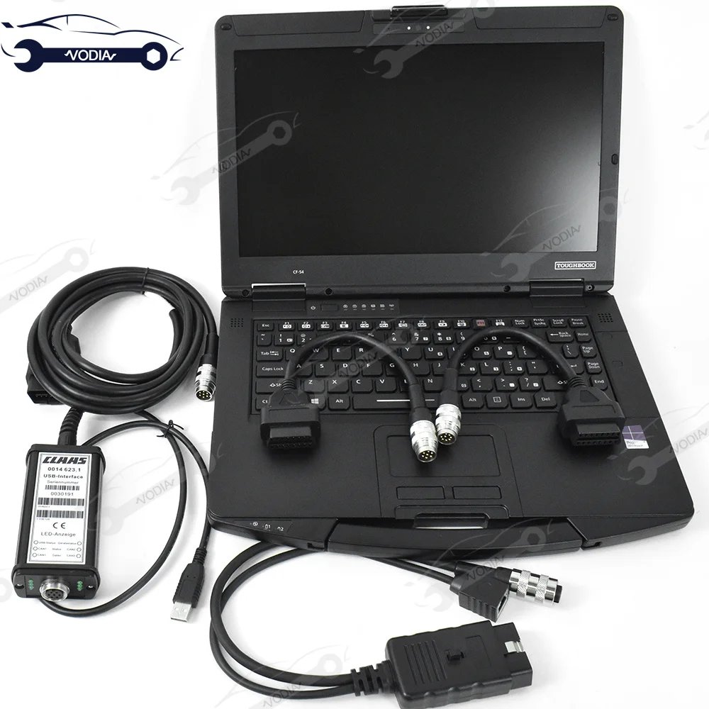 cf53laptop для CLAAS CDS 7.5.1 интерфейс DIAGNOSTIC KIT CAN-интерфейс сельскохозяйственный