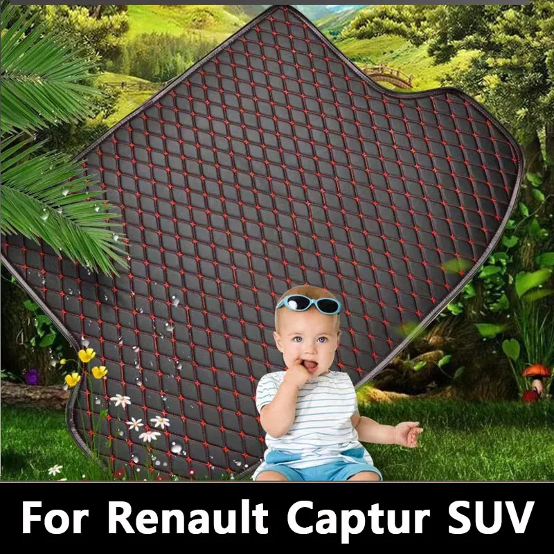 

Car trunk mat for Renault Captur SUV 2014 2015 2016 2017 2018 Cargo Liner Carpet Interior Parts Accessories Cover