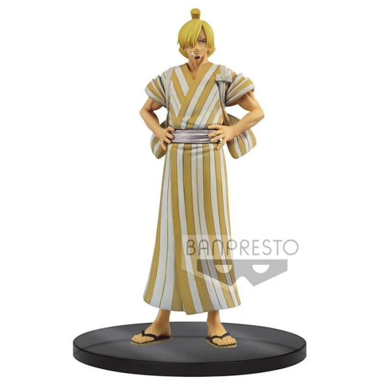 

Promotional 2022 price Japanese original anime figure Sanji kimono ver action figure collectible model toys for boys