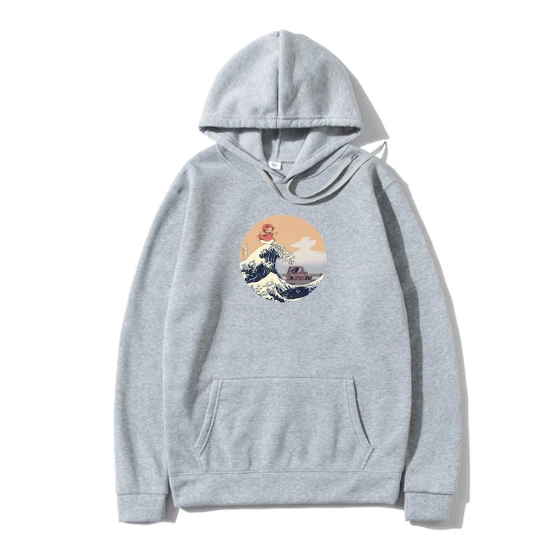 

PONYO ON THE JAPANESE WAVE - HOKUSAI KAIJU Outerwear ponyo ghibli ghibli studio hokusai kaijus grea wave ukiyo ukiyoe japanese