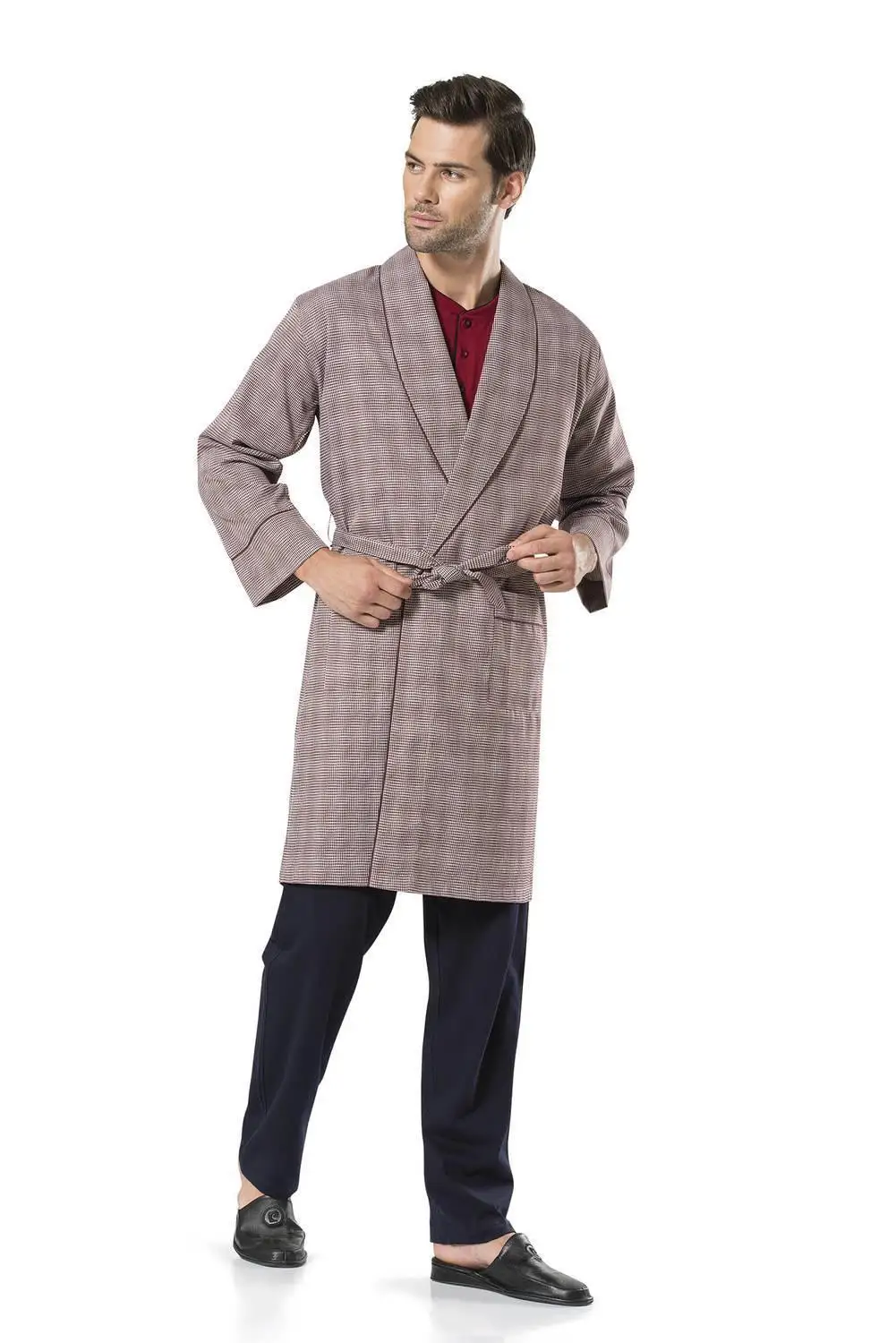 

Pierre Cardin Male 5'Li Set Röpteşambır Suit