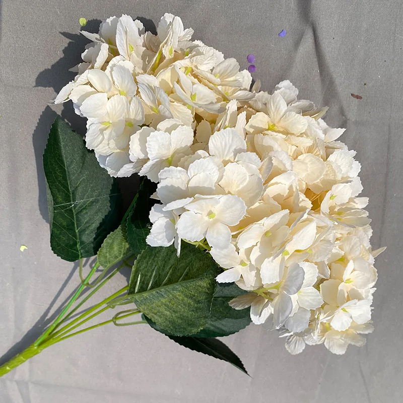 

Искусственная шелковая Гортензия, Цветочная композиция, украшение для дома и сада