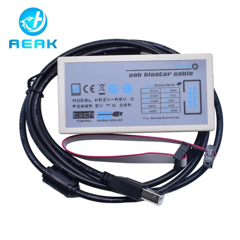 Кабель для загрузки FT245 + CPLD USB Blaster FPGA / загрузчик Altera высокоскоростной кабель Type-B