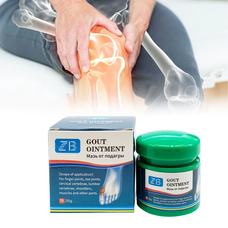 

Мазь для подагры, сушки артрита, колена, 20 г