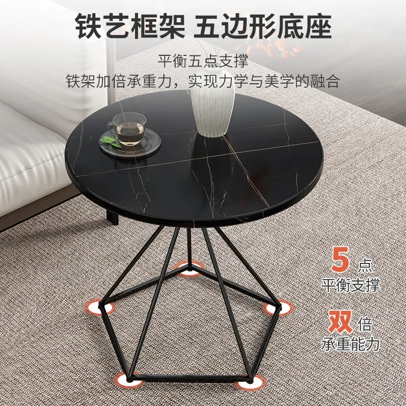 Итальянский дизайн кофейный диван столики для гостиной современные