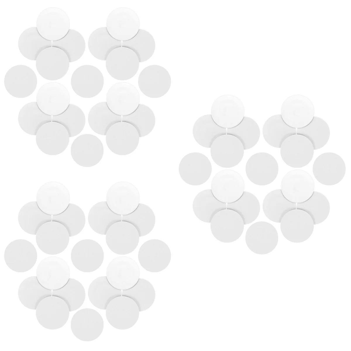 

60 PCS NTAG215 NFC Tag Sticker Blank Contactless Round IC (White)