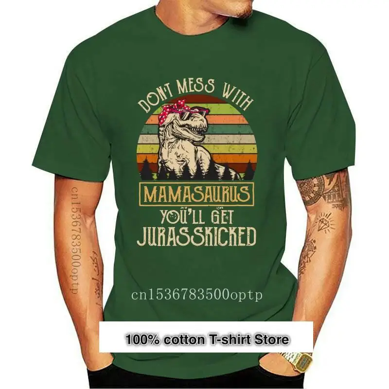 

Camiseta de Mamasaurus para mamá, Regalo para mamá, divertida camiseta del día de la madre, dinosaurio Rex