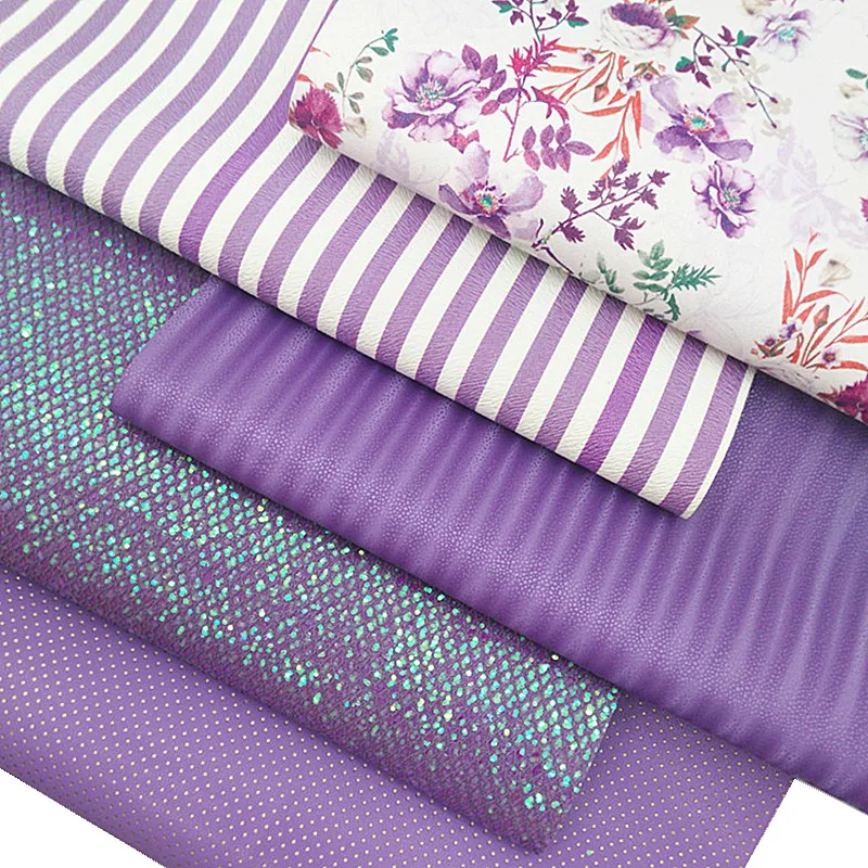 Радужные полосы из искусственной кожи с цветочным принтом в полоску из искусственной кожи сетчатые блестящие кожаные листы для DIY 21x29 см Y118