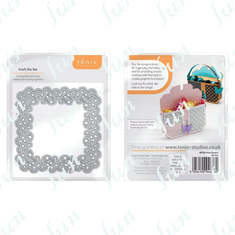 

Vine Square Hot Selling Metal Cutting Dies Diy Scrapbooking Photo Album Decor Embossing Paper Card Crafts Coloring Die 2022 New