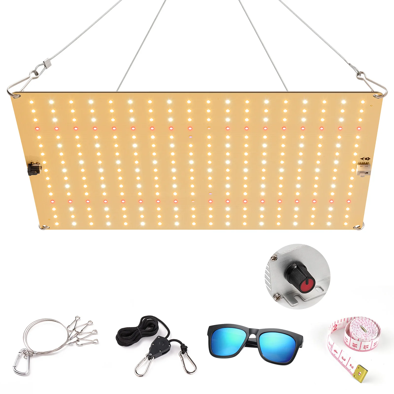 

1200W Phyto Lamp for Plants Adjustable height Full Spectrum Led Grow Light with IR and UV Light for Plants Grow Indoors