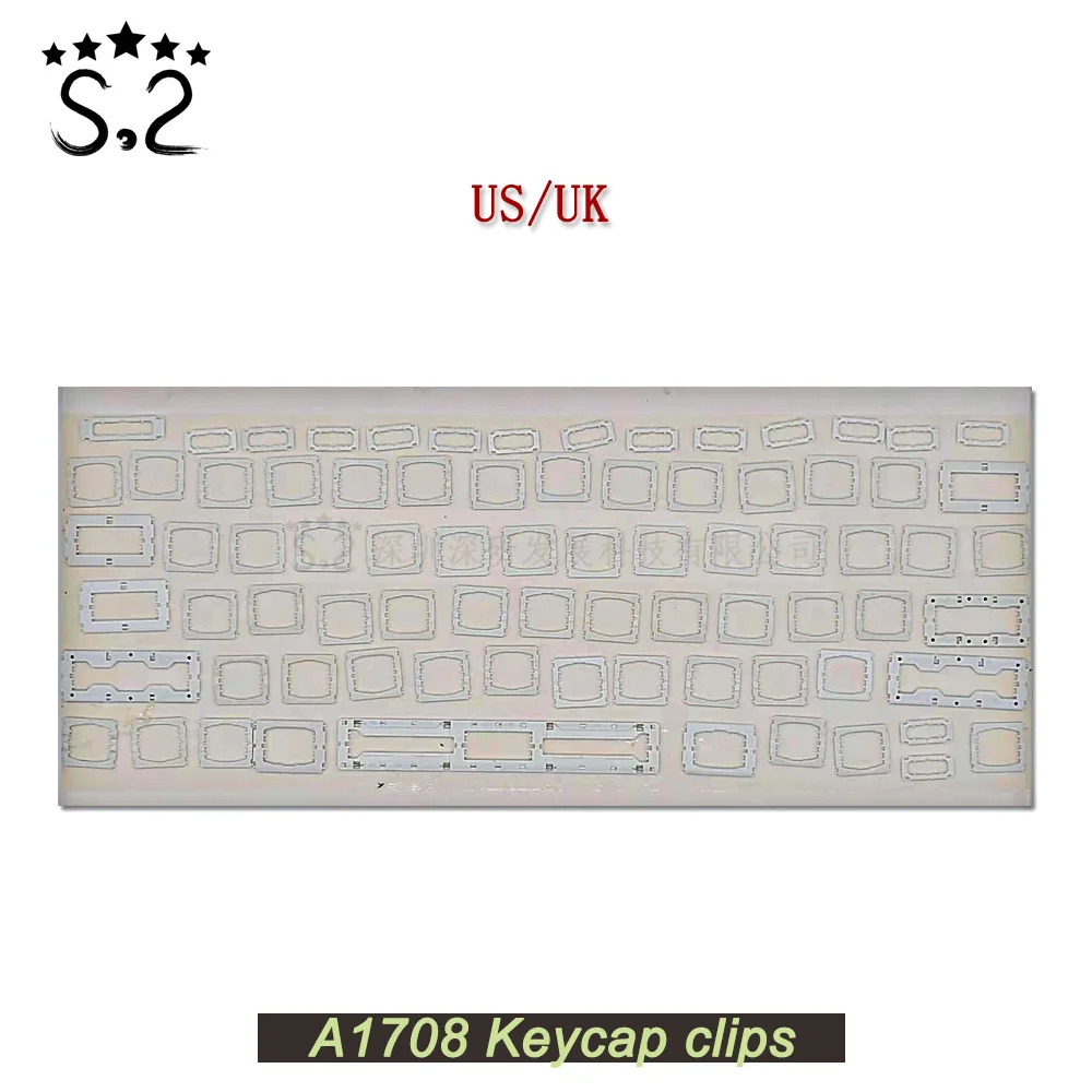 

Зажимы-ножницы для клавиатуры, для Macbook Pro Retina 13,3 дюймов, полный набор США, Великобритания, 2016-2017 года, A1708