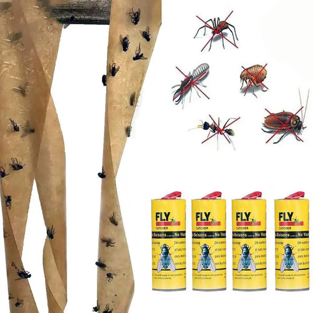 Новинка Высококачественная клейкая бумага для уничтожения насекомых