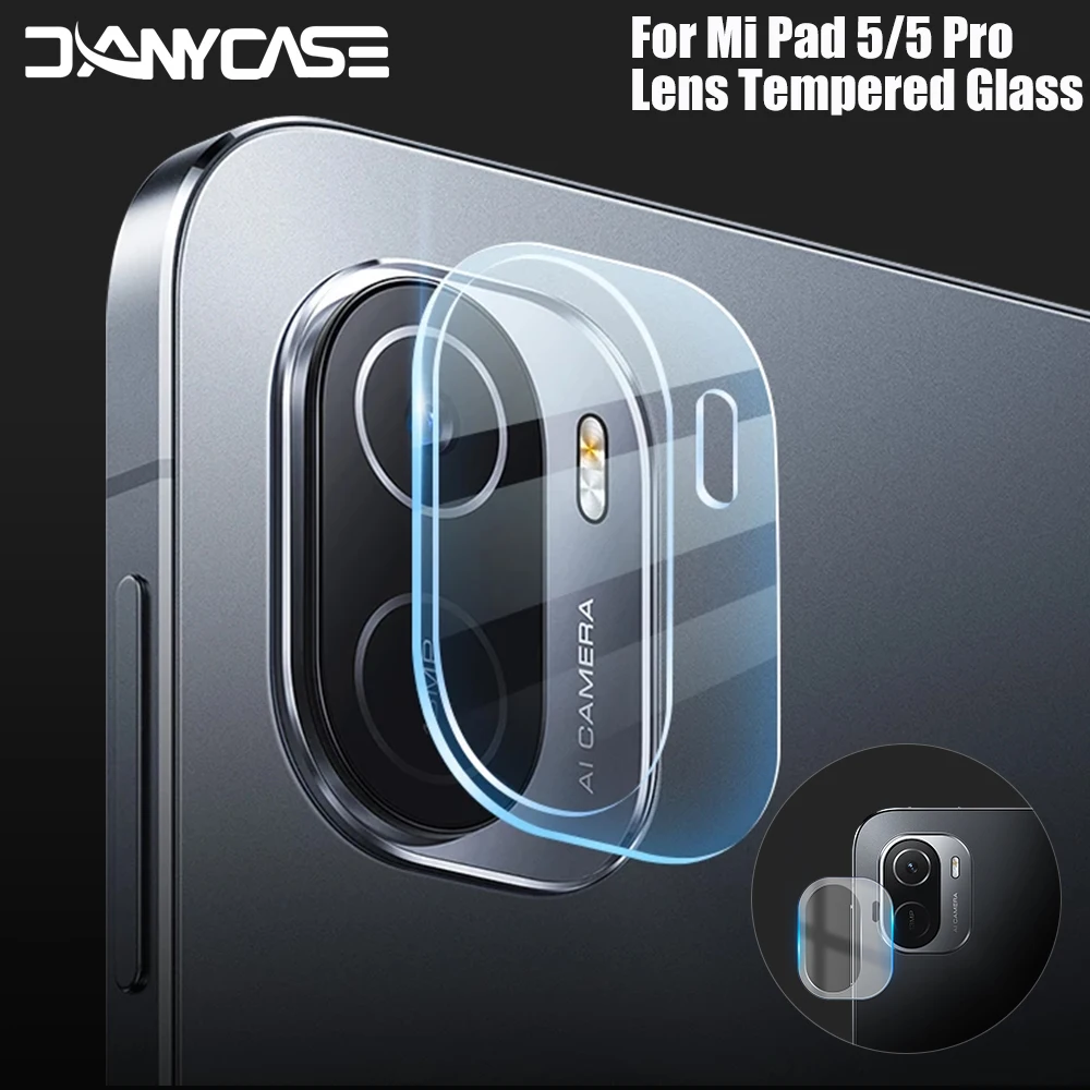 

1/2/3PCS For Mi Pad 5 Lens Tempered Glass For Mi Pad 5 Pro 2021 Clear Full Cover Lens Protector HD Back Camera Lens Films