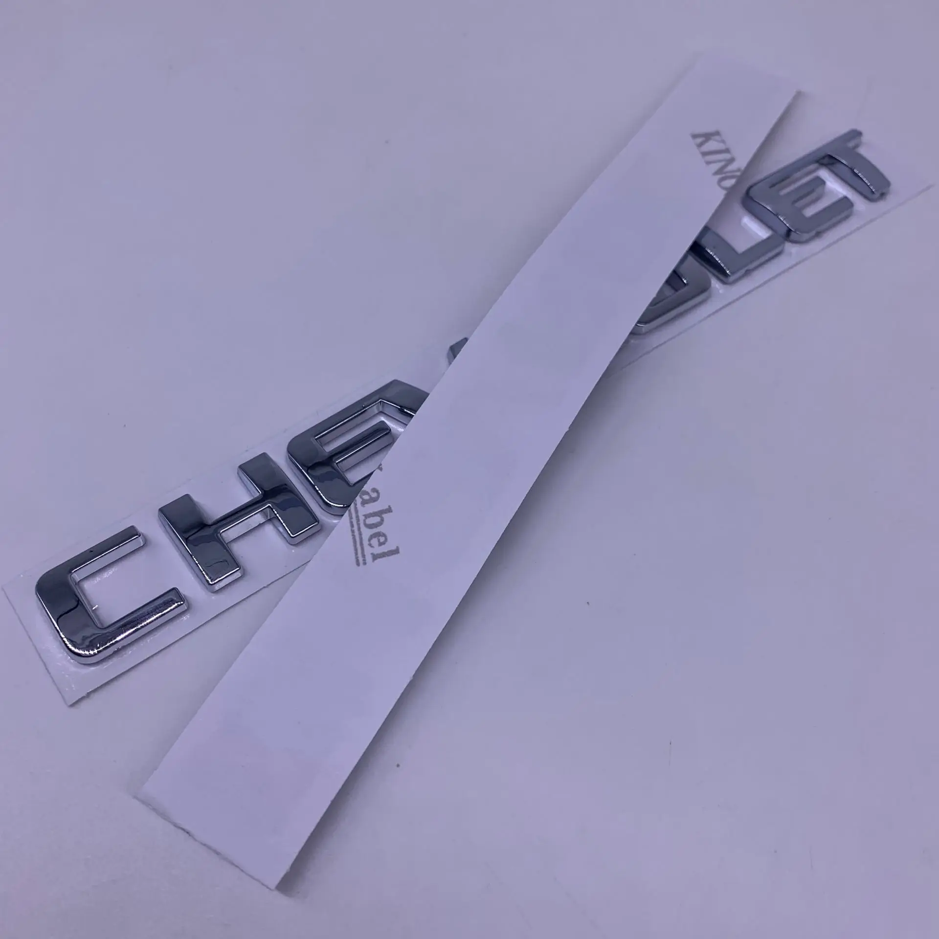 1 шт. матовые черные яркие серебряные ABS автомобильные буквы наклейки на задний