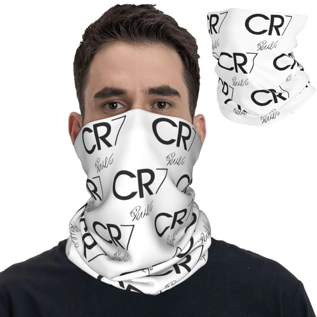 CR7s бандана на шею гетры с принтом шарф многофункциональная повязка голову для