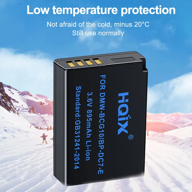 Зарядное устройство HQIX для Panasoinc DMC-TZ7 ZS1 ZR1 TZ6 TZ8 TZ10 TZ18 TZ20 TZ22 ZS3 ZS10 ZS5 ZS7 ZS8 ZS20