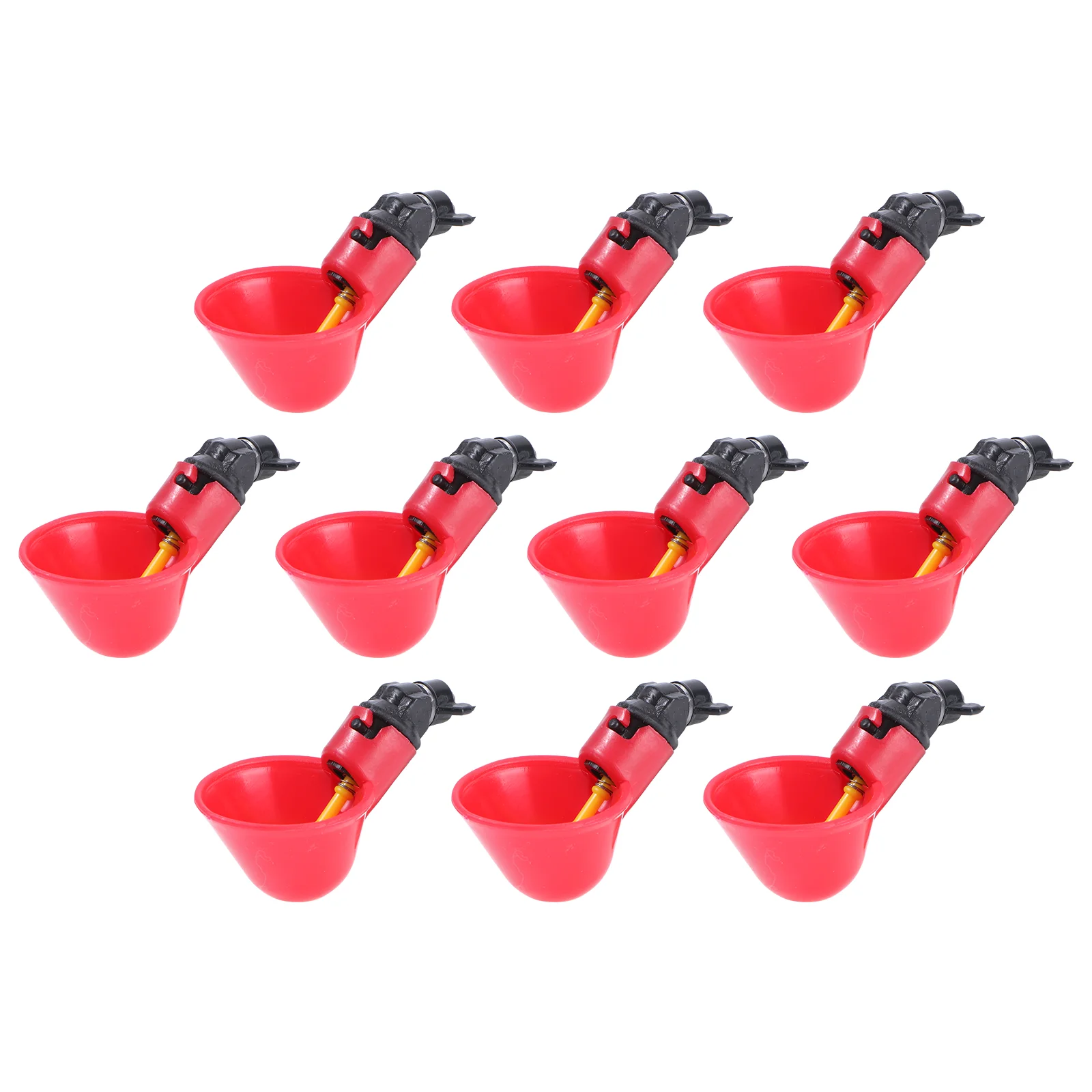 

10pcs Automatic Poultry Waterer Auto Chicken Waterer For Baby Chicks Quail Bird Pigeon Cup Waterer Quail Water Feeder Bowl