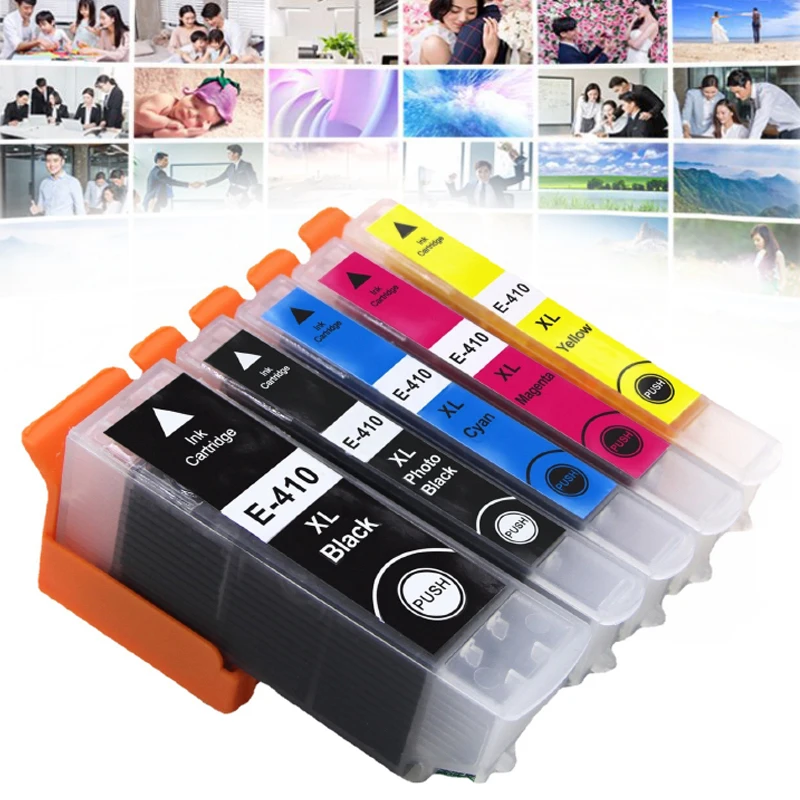 

410XL T410XL Refill Ink Cartridge For Epson XP635 XP640 XP830 XP635 XP530 XP7100 For Epson XP-630/830/XP-530/XP-540 Printer