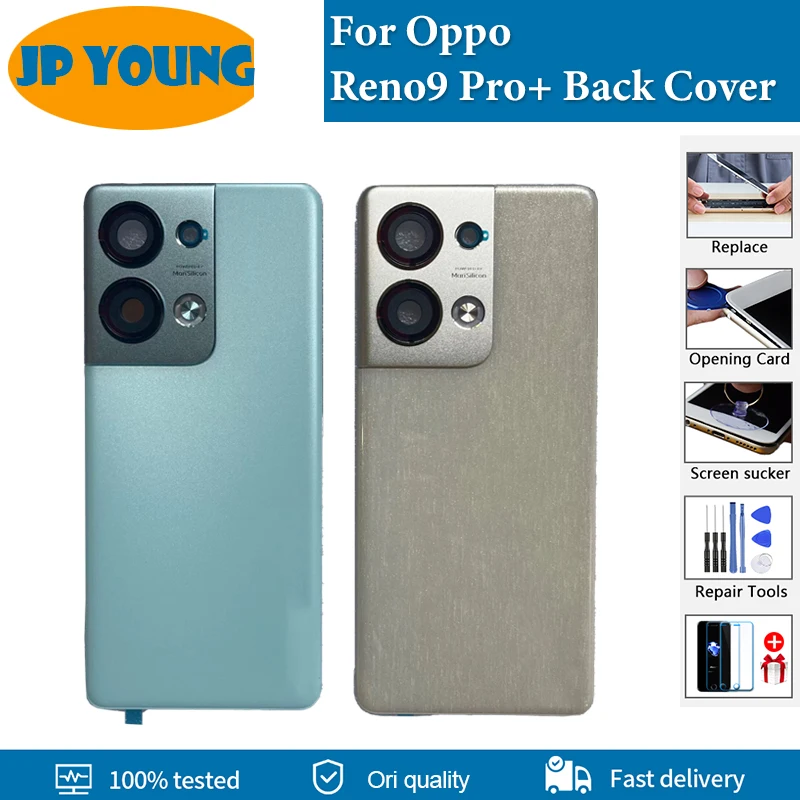Оригинальный задний аккумуляторный чехол для Oppo Reno9 Pro + PGW110 корпус дверной