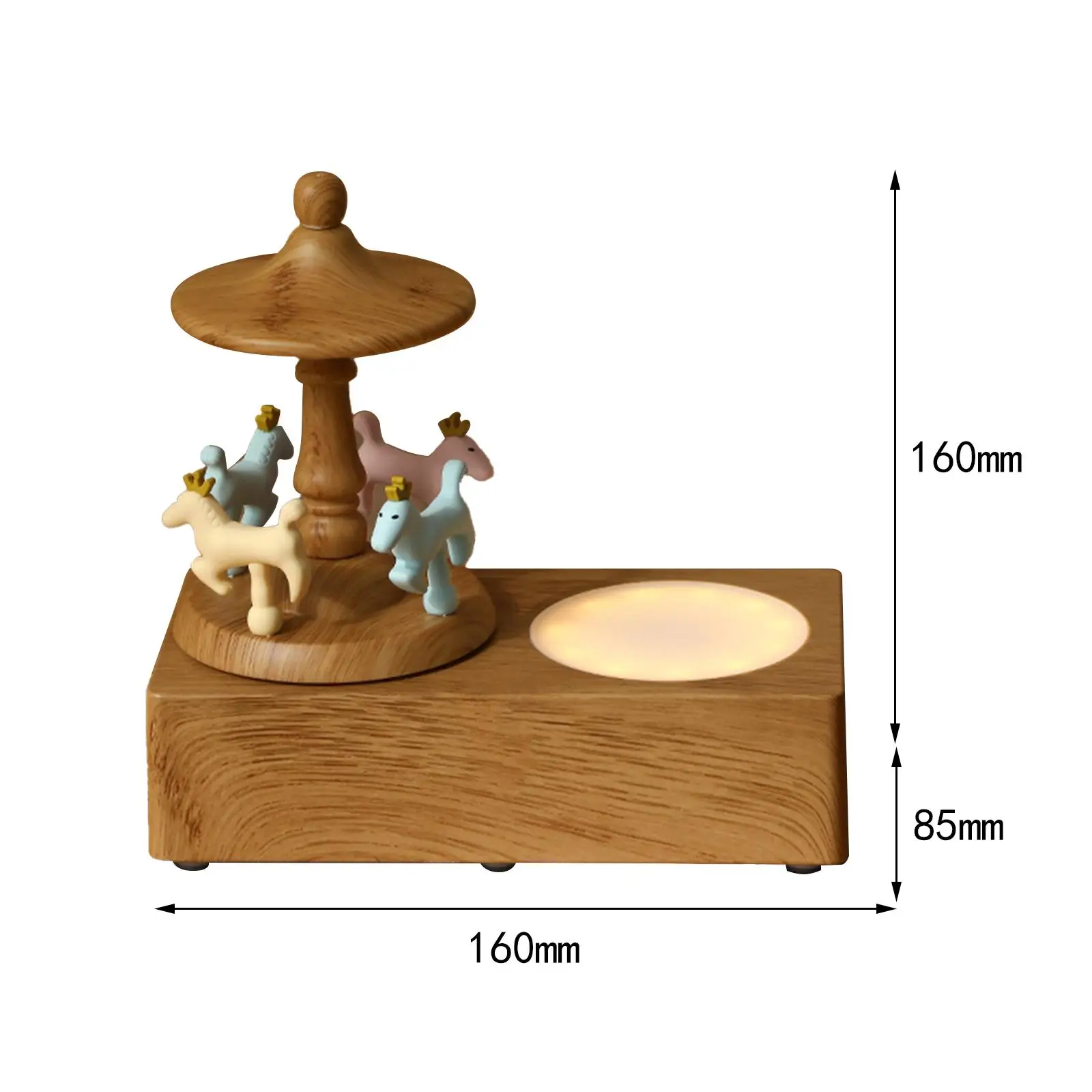 Круглая Колонка Merry Go 5 0 ретро домашний декор мини для девочек подарок на день