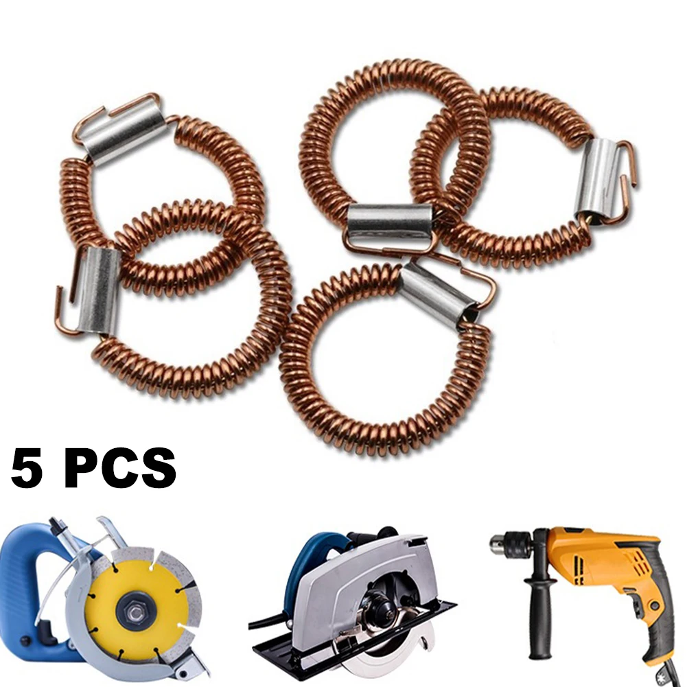 

5pcs Stator Tension Spring For 110 Marble Machine Power Tool Part For Electric Circular Saw Hammer Angle Grinder Accessories