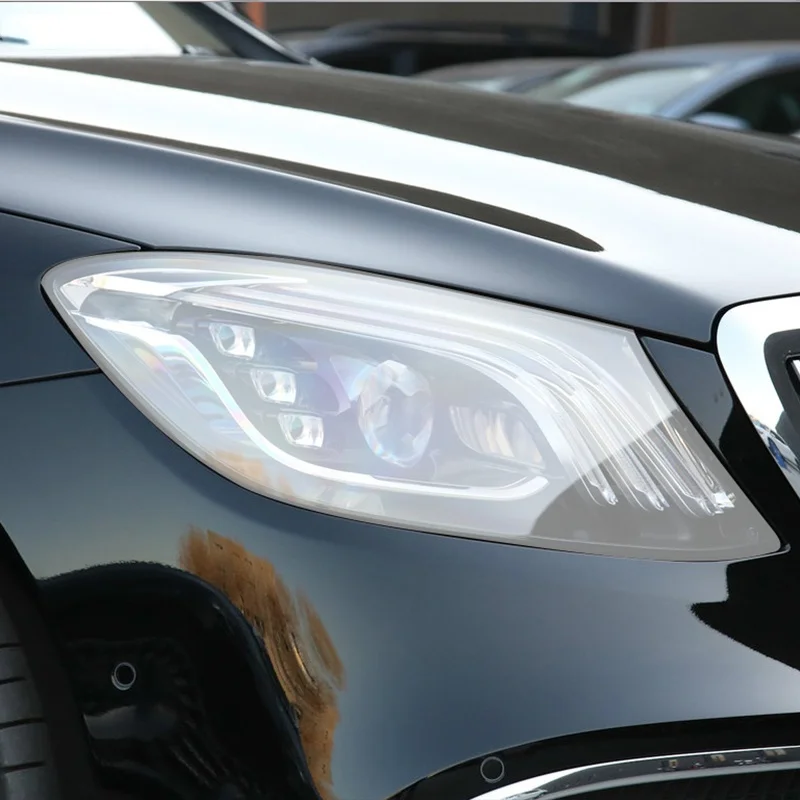 Для Mercedes Benz Maybach S Class W222 S500 S650 AMG защитная пленка для фар автомобиля задний фонарь