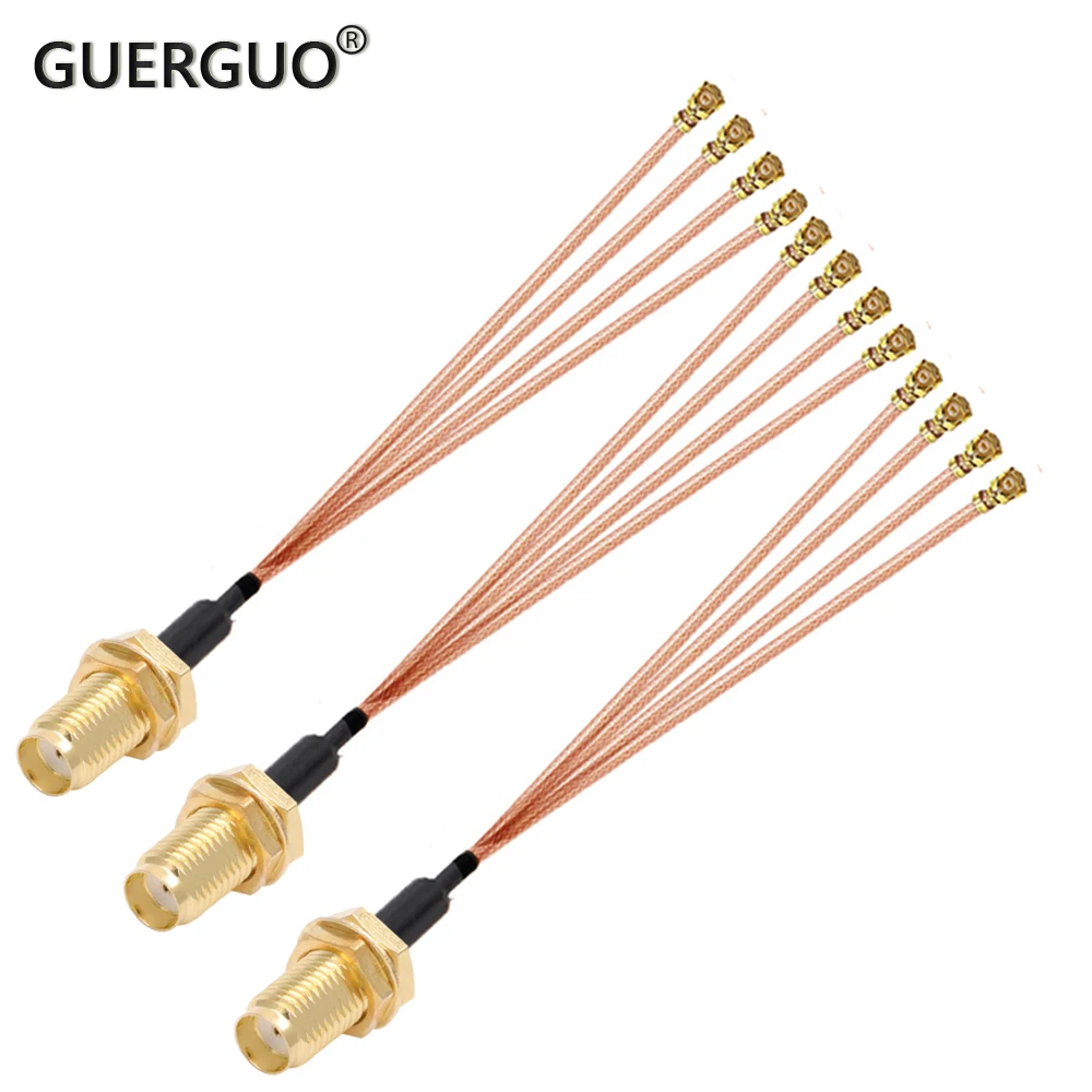 1 шт. разветвитель 1-4 SMA к 4 IPEX кабель RG178 SMA Pigtail 4 x U.fl Ipx IPEX1 Женский SMA разъем WIFI антенна удлинитель перемычка
