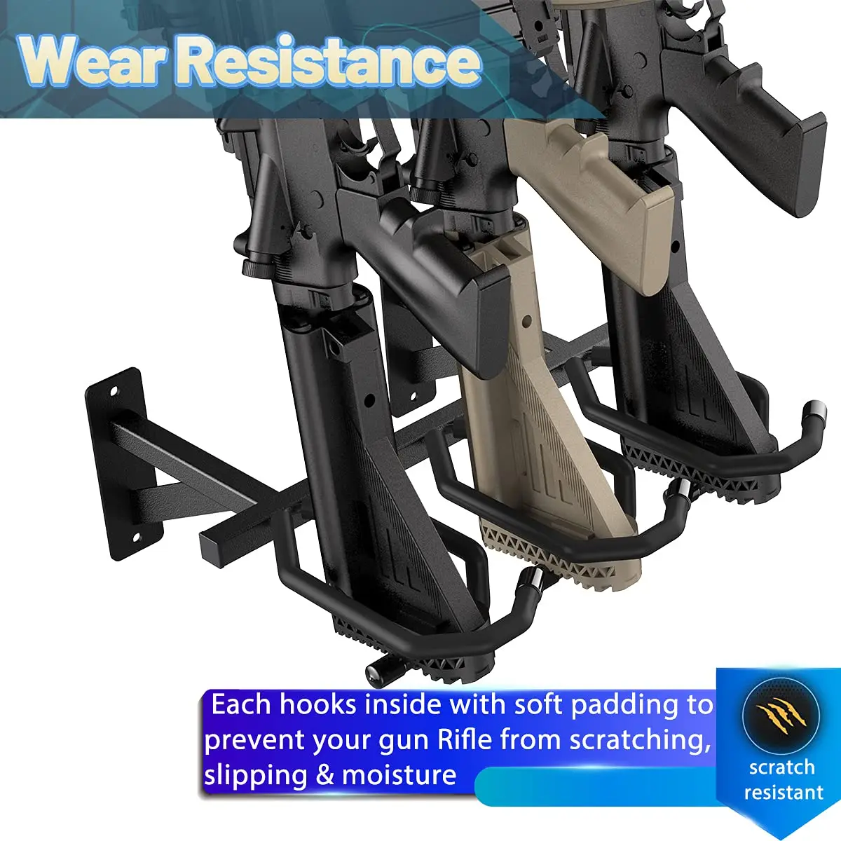 Металлическая оружейная стойка настенное крепление вертикальный шкаф для