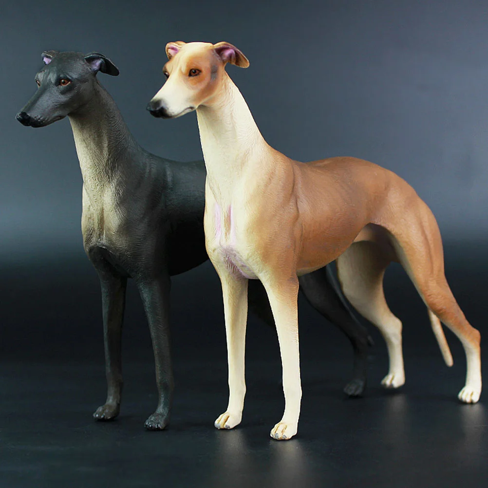 

Plastic Dog Figurine Dog Statue Adornment Realistic Dog Early Education Model