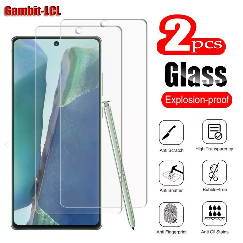 

NEW2022 HD Original Protective Tempered Glass For Samsung Galaxy Note 20 6.7" Note20 5G SM-N980 Phone Screen Protector Cov