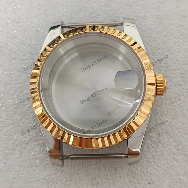 Фото Аксессуары: увеличительное стекло Gin-Rose 36/39, корпус Oyster Perpetual с кольцом в форме собачьего зуба, механизм NH35. №2